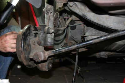 Ophanging van de XLi op de GTi